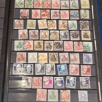 [TIMBRES] Lot de timbres comprenant : 
-...