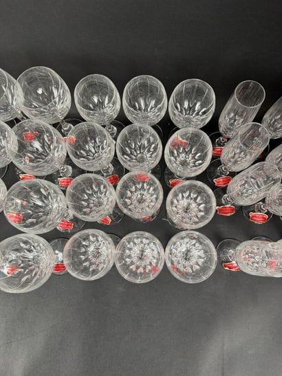 Cristal de Lorraine. Ensemble en cristal...