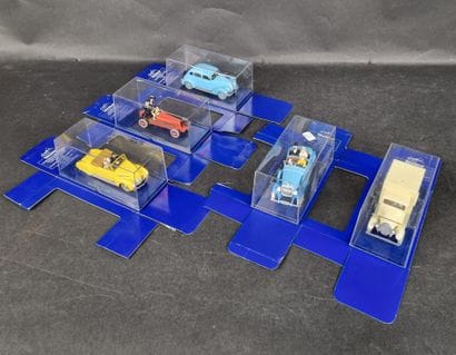 [TINTIN - HERGE]. En voiture Tintin - Éditions...