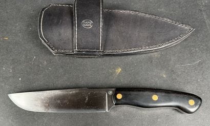 Couteau de chasse, montage plate semelle,...