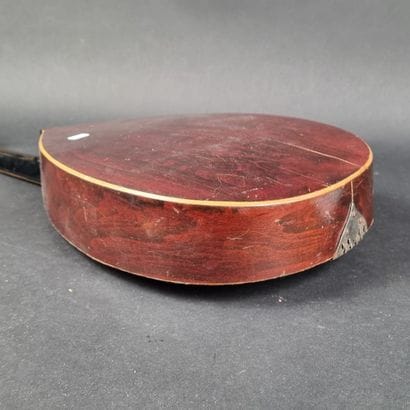 Mandoline portant une étiquette 
