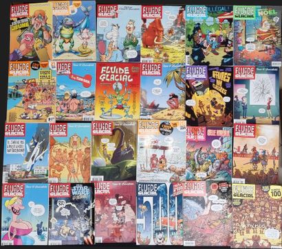 Environ 60 numéros de la revue FLUIDE GL...
