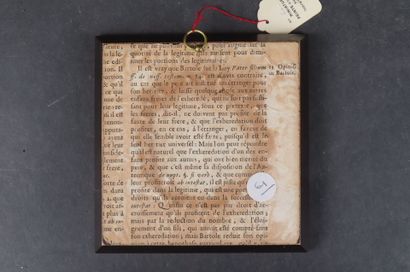 Lot de 5 miniatures à la gouache représentant...