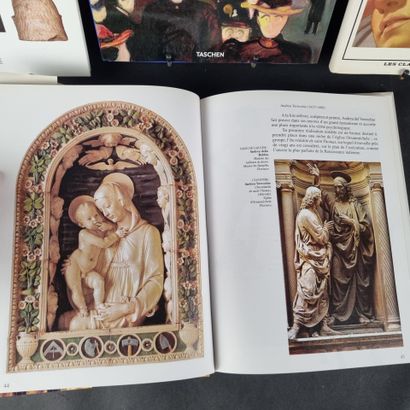 HISTOIRE DE L'ART. Lot de 8 livres : Le nu...