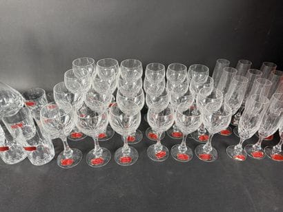Cristal de Lorraine. Ensemble en cristal...
