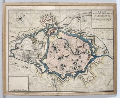 [VALENCIENNES]. Plan de la Ville et de la...