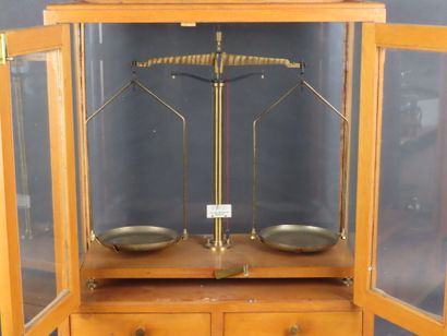 Balance de précision de type trébuchet pourvue...