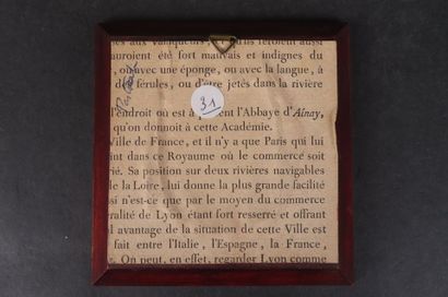 Lot de 5 miniatures à la gouache représentant...