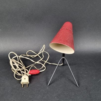 LACROIX Jean Boris (1902 -1984) Lampe tripode...