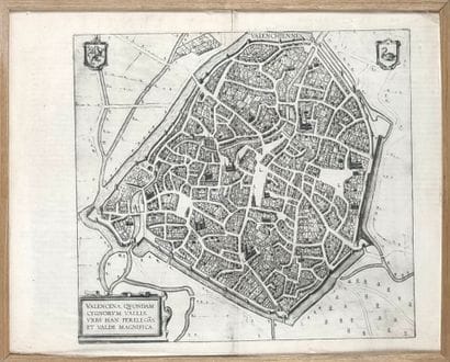 Lot de 5 estampes sur le thème de la Ville...
