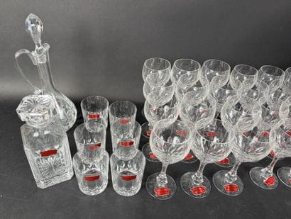 Cristal de Lorraine. Ensemble en cristal...