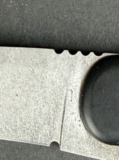 Couteau de chasse, montage plate semelle,...