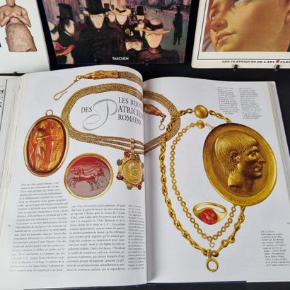 HISTOIRE DE L'ART. Lot de 8 livres : Le nu...