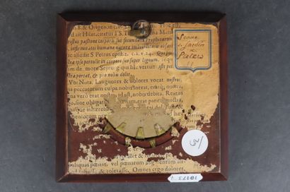 Lot de 5 miniatures à la gouache représentant...