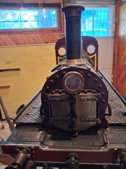 Modèle réduit d'une locomotive Bourbonnais...
