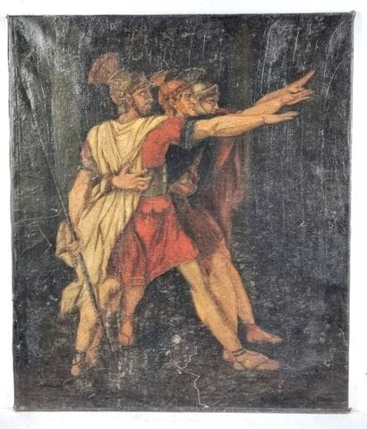 École fin XIXe. 
