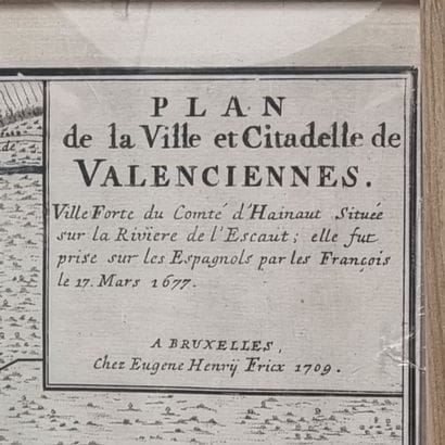 [VALENCIENNES]. Plan de la Ville et de la...