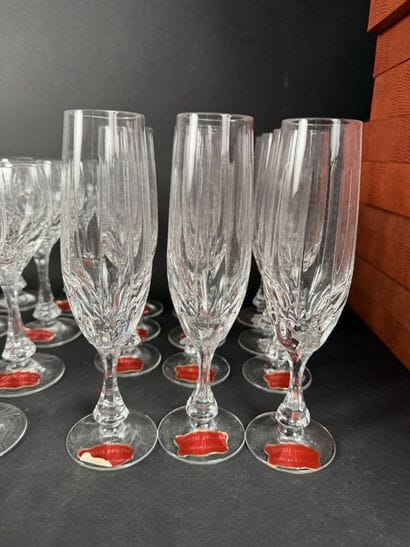 Cristal de Lorraine. Ensemble en cristal...