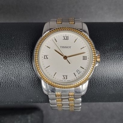 TISSOT. Montre bracelet d'homme, cadran et...