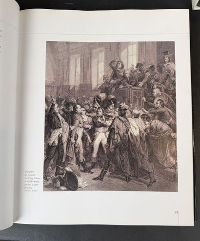 [NAPOLEON Ier]. Lot de 10 volumes sur le...