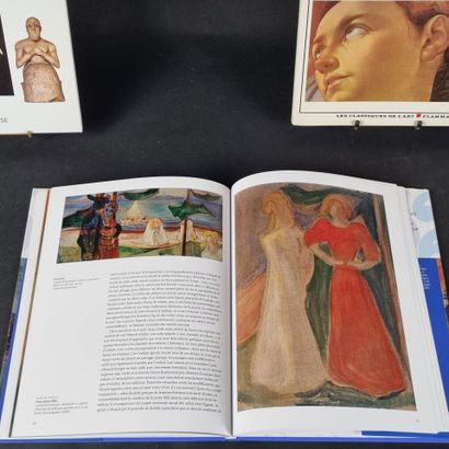 HISTOIRE DE L'ART. Lot de 8 livres : Le nu...