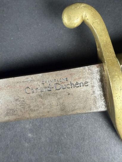 Sabre briquet à sabrer le champagne, marque...