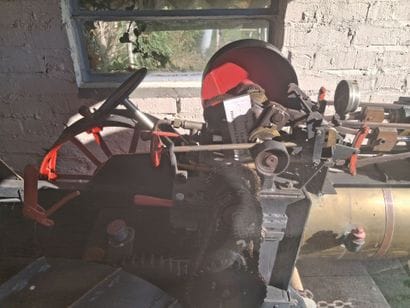 Modèle réduit d'un tracteur ALLCHIN, modèle...