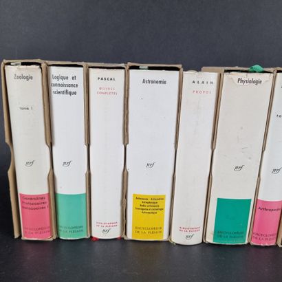 LA PLEIADE. Lot de 12 volumes dont Histoire...