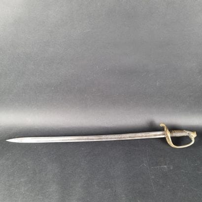 Sabre d'infanterie modèle 1855, garde en...