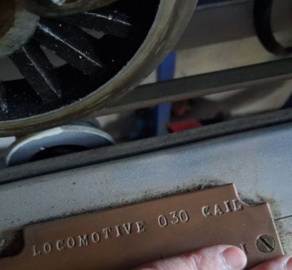 Modèle réduit d'une locomotive CAIL 030-C841...