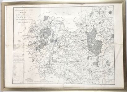 [VALENCIENNES] Lot de 4 estampes sur le thème...