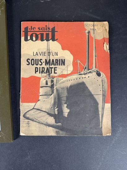 Manette : lot de pièces encadrées diverses...