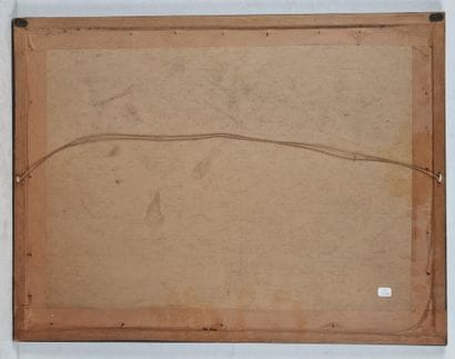 Plan manuscrit en couleurs de la Ville de...