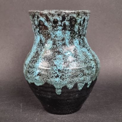 ACCOLAY. Vase de forme balustre en céramique...