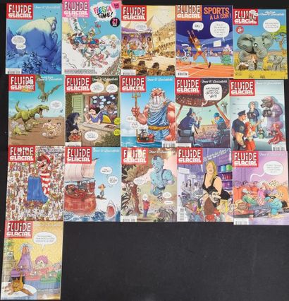 Environ 60 numéros de la revue FLUIDE GL...