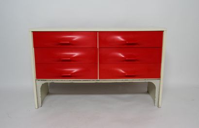Raymond LOEWY (1893-1986). Chest of drawers...