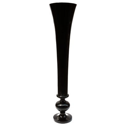 Important VASE in black plexiglass. From...