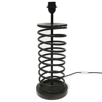 Pair of metal desk lamps.