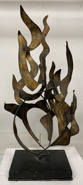 Curtis & Jere (XX th) attributed to. Sculpture....