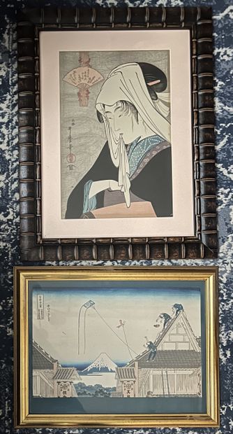 D'après UTAMARO et HOKUSAI
Trois reproductions...