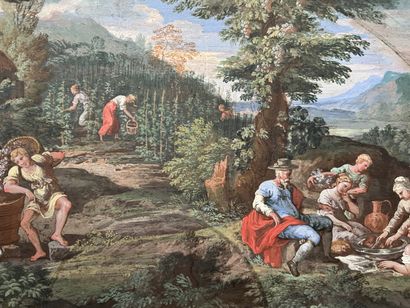 École française du XVIIIe
Les vendanges
Projet...