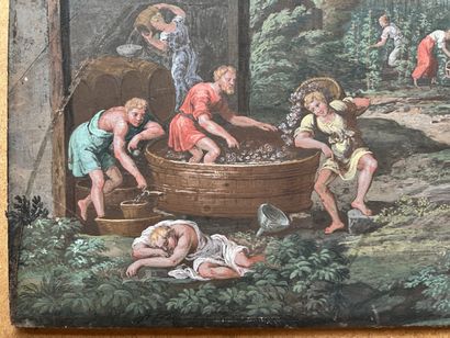 École française du XVIIIe
Les vendanges
Projet...
