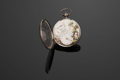 NAUROY à Paris
Montre de poche à coq et complications...