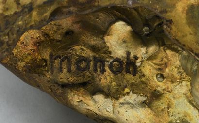 MANOLI (1927-2001)
Envol de mouettes
Bronze...