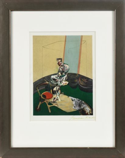 Francis BACON (1909-1992)
George Dyer réparant...