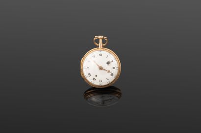 DUTERTRE Paris
Montre de poche en trois ors...