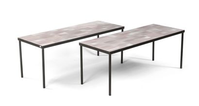 Roger CAPRON (1922-2006)
Paire de tables...
