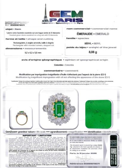 MELLERIO
Bague marguerite en or jaune 750‰...