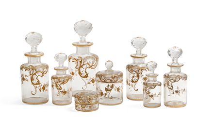 BACCARAT, Modèle Louis XV
Partie de service...