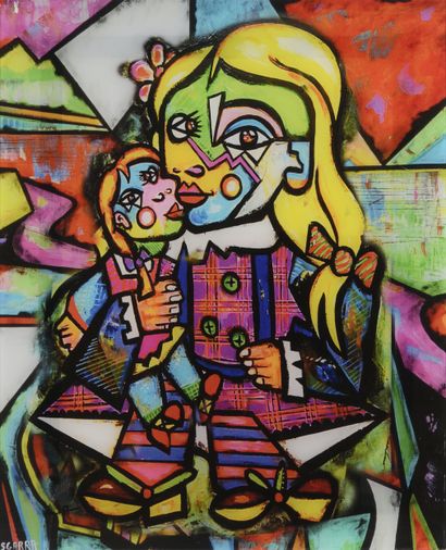 Robert SGARRA (1959)
Hommage à Picasso dans...